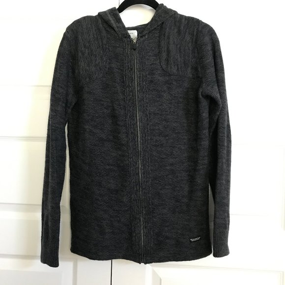 OURCASTE Smith Zip Up Hooded Sweater Hoodie Small - Picture 2 of 4